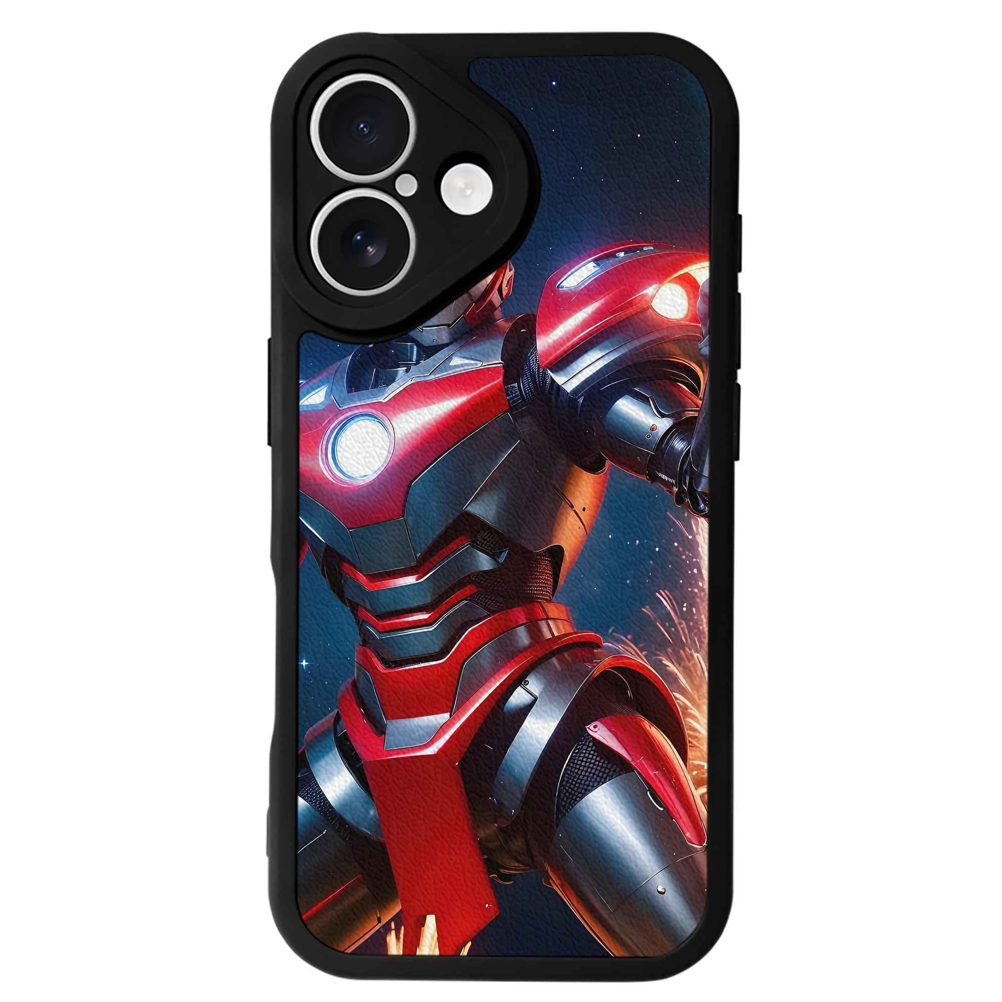 （画像用） ウルトラマン Ultraman 【iPhone 16シリーズ対応】シリコンスマホケース（レザー調） 材質：シリコン